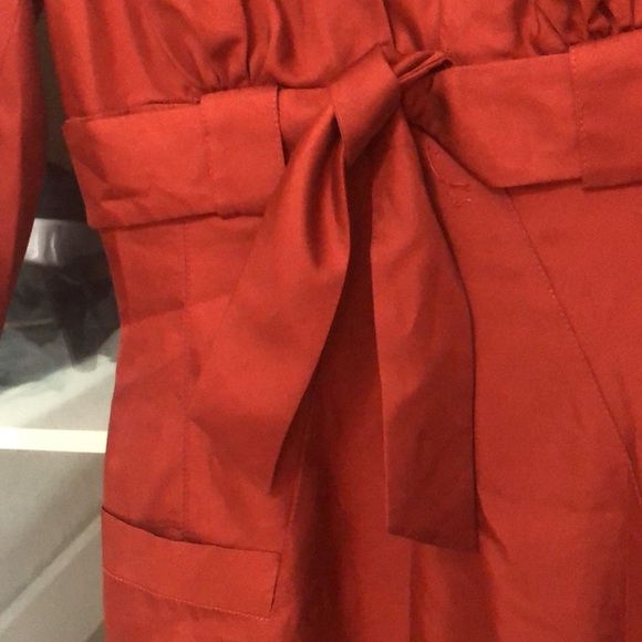 Badgely mishka Rusty orange dress - Picture 3 of 11